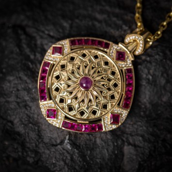 Flamboyant Pırlanta Kolye