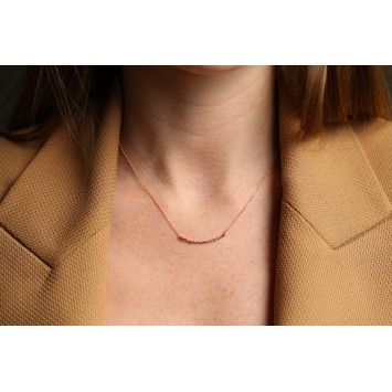 Minimal Tasarım Altın Kolye