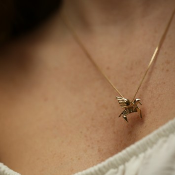 Pegasus Altın Kolye Minik