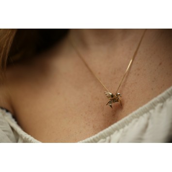 Pegasus Altın Kolye Minik