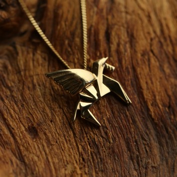 Pegasus Altın Kolye