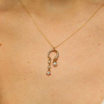 İncili Şans Kolyesi