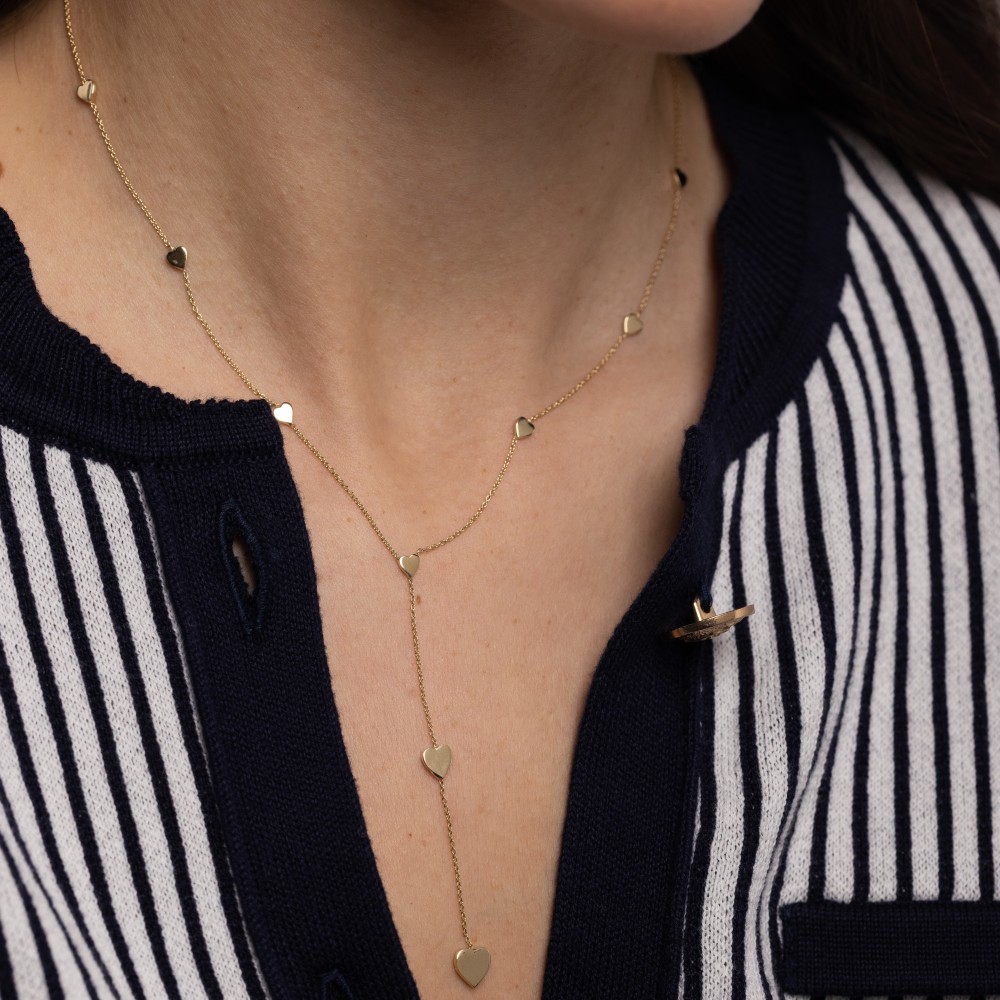 Love Chart Altın Kolye