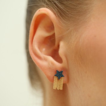 Asteri Earring Altın Küpe