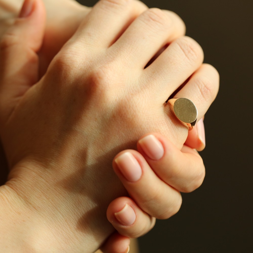 Rose Altın Serçe Parmak Yüzüğü