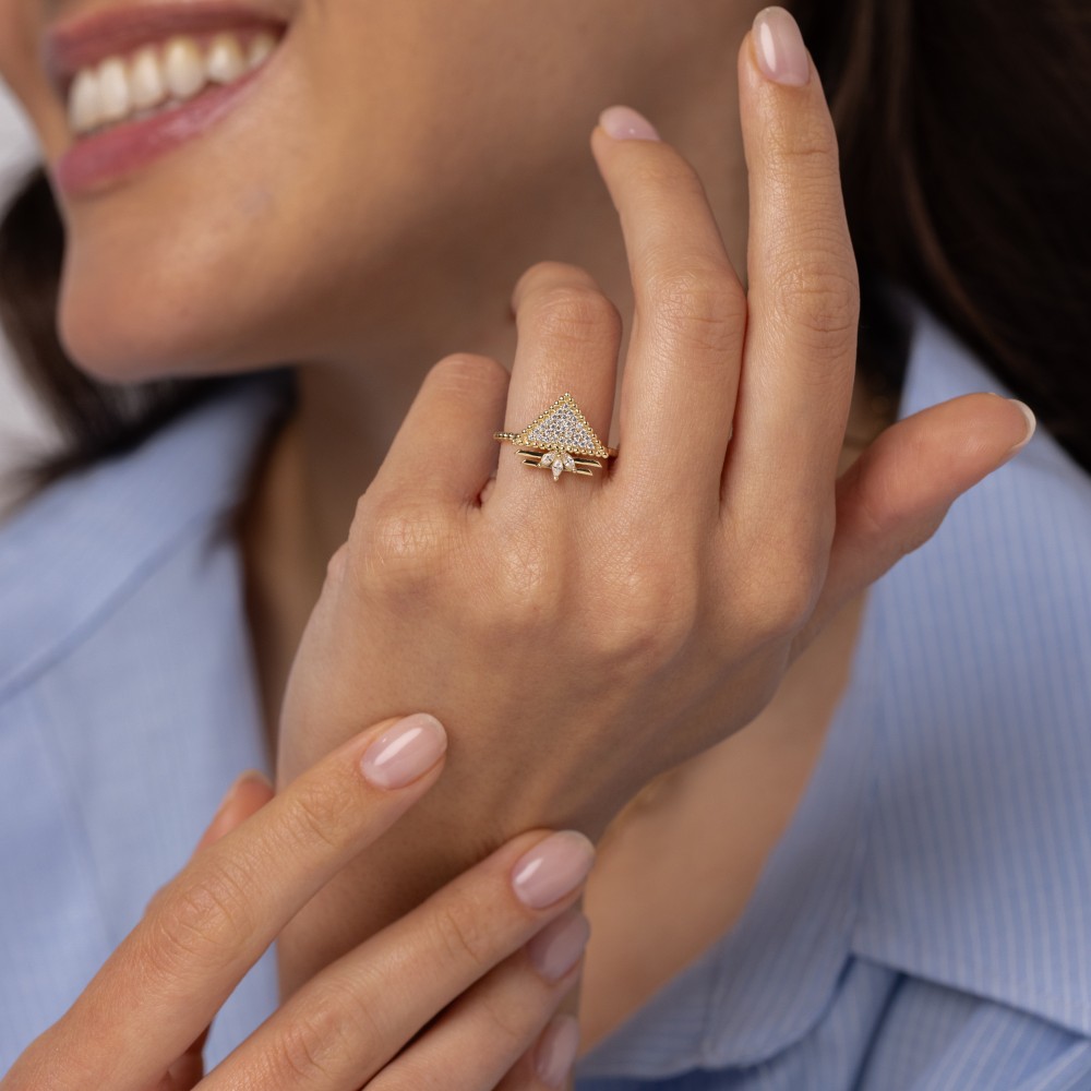 Vertex Altın Yüzük